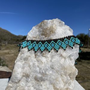 Collar Celeste - Arte Amazónico