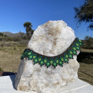 Collar Verde - Arte Amazónico