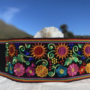Faja de Flores bordadas - Arte Amazónico
