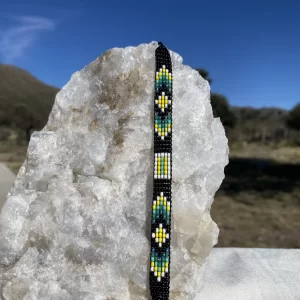 Pulsera Negra - Arte Amazónico