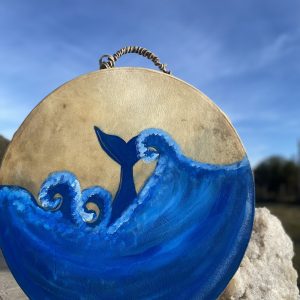 Tambor oceánico + Arte. D: 35cm